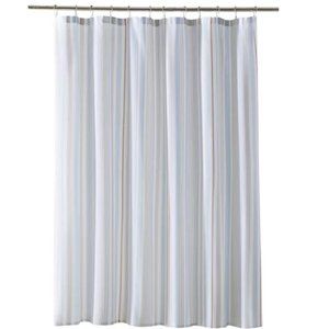 SONOMA SKYLAR STRIPED SHOWER CURTAIN 72 X 72